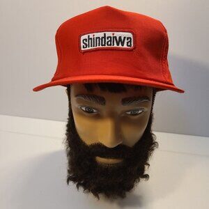 Vintage 90s Trucker Hat Shindaiwa Patch Adjustable Hat